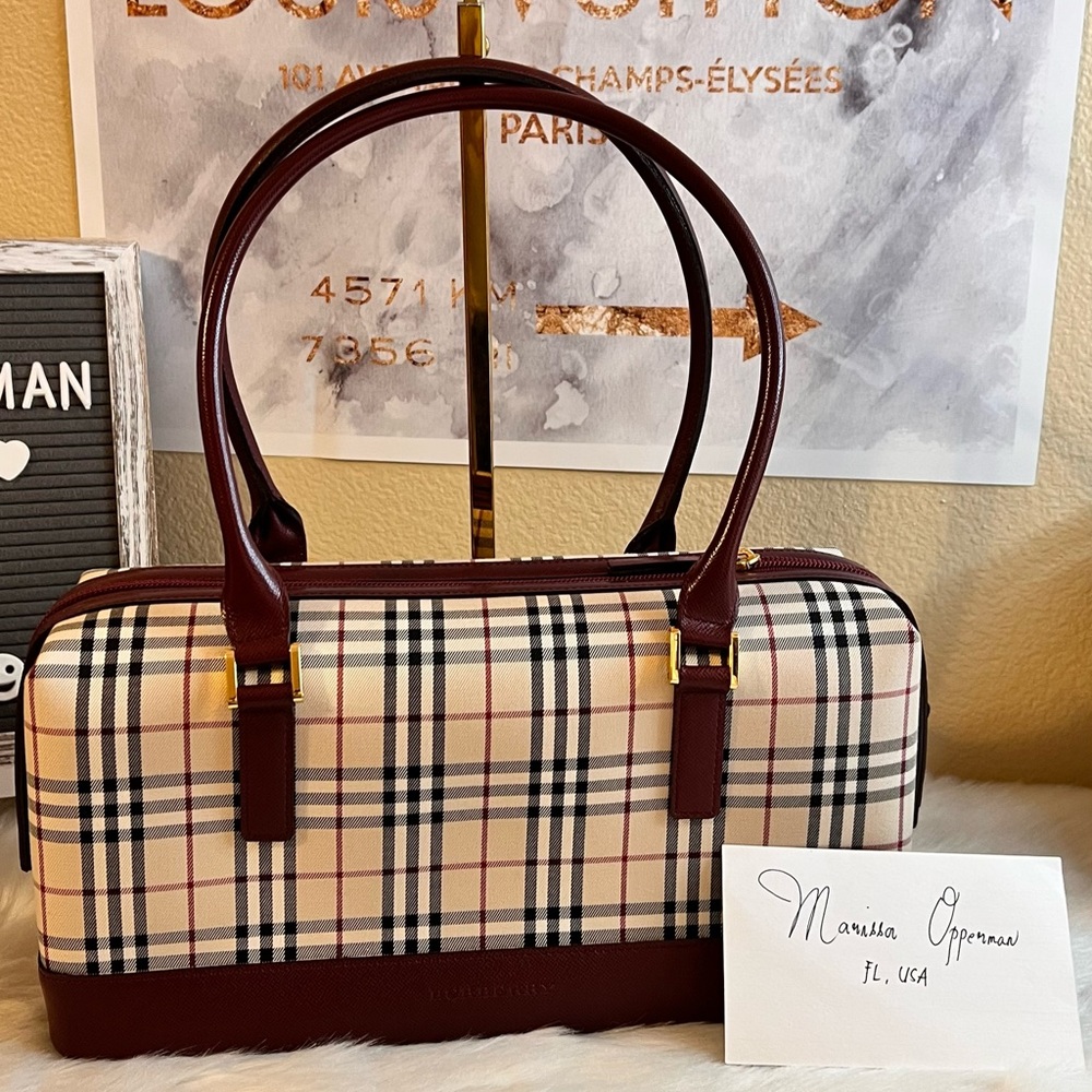 Authentic Burberry Handbag